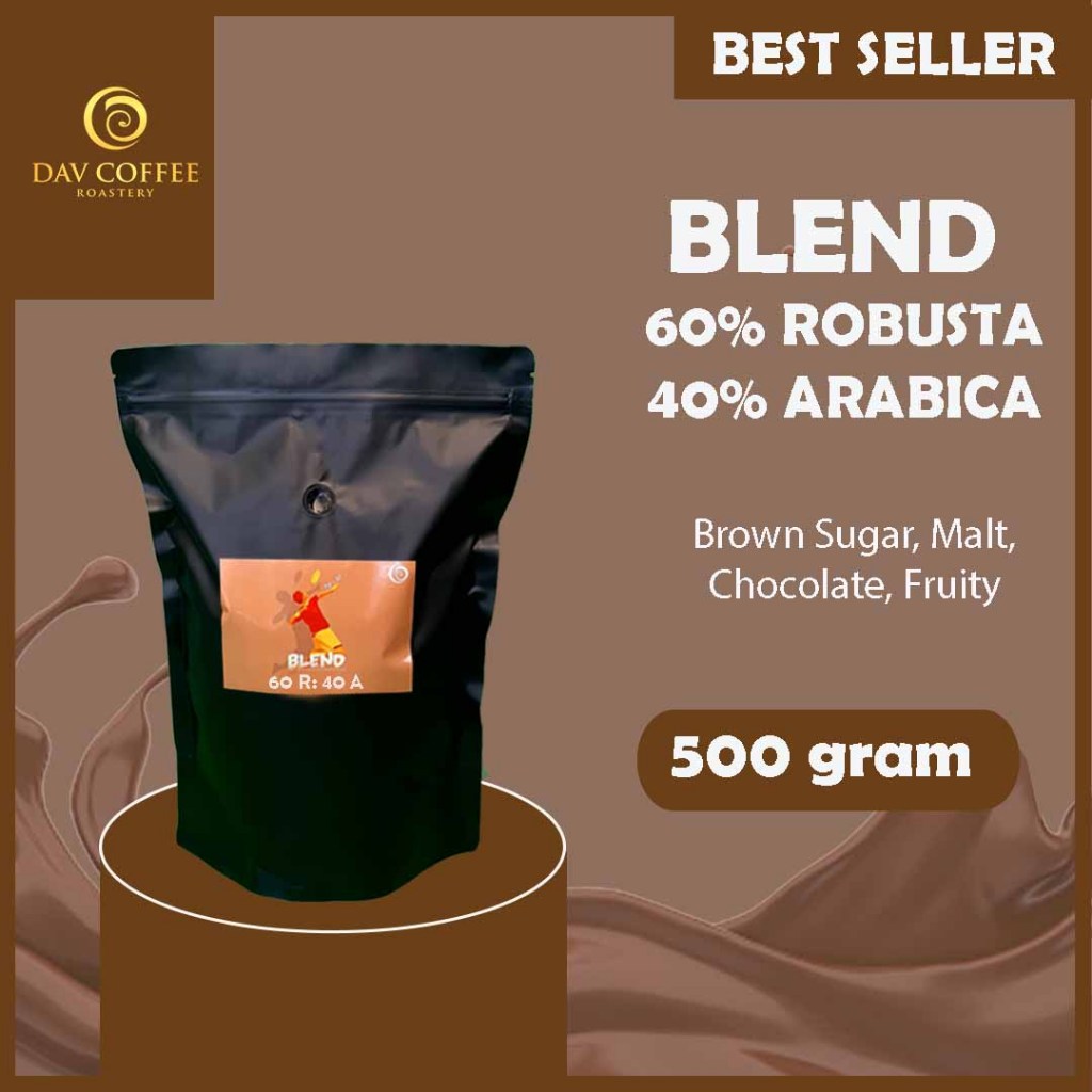 Jual House Blend 60 Robusta 40 Arabika 500 Gr Shopee Indonesia