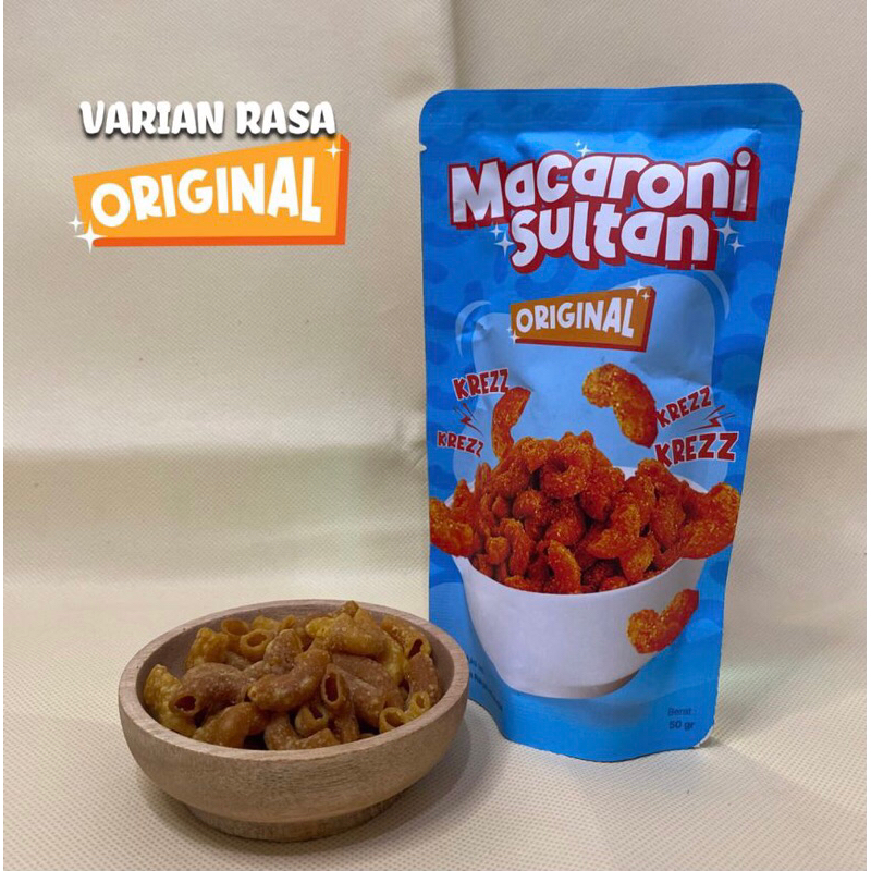 Jual Kletikan Huhhah Cemilan Viral Macaroni Sultan Ori G Shopee