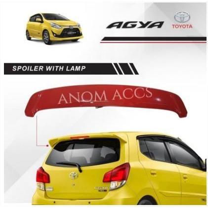 Jual Spoiler Agya DAN Ayla Original Spoiler Toyota Agya DAN Ayla