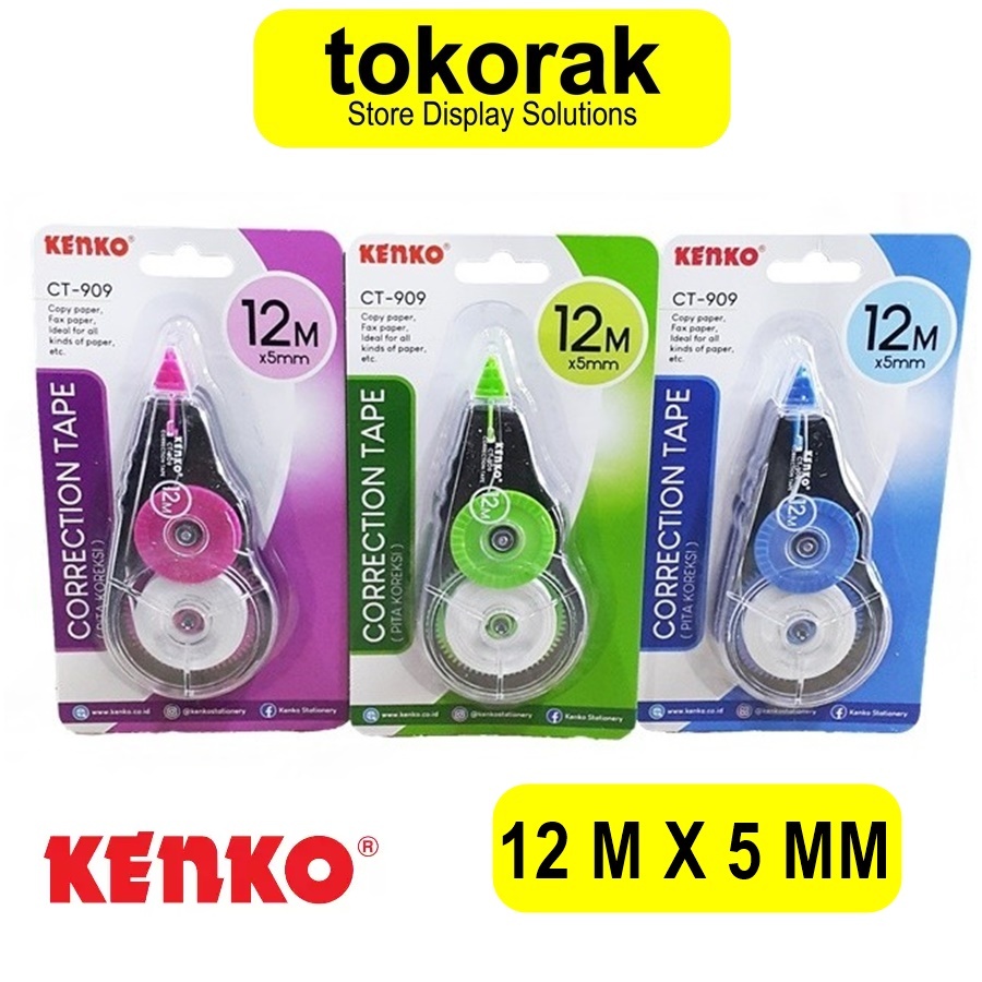 Jual Correction Tape Kenko M X Mm Ct Tip Ex Tipex Roll Tipe X