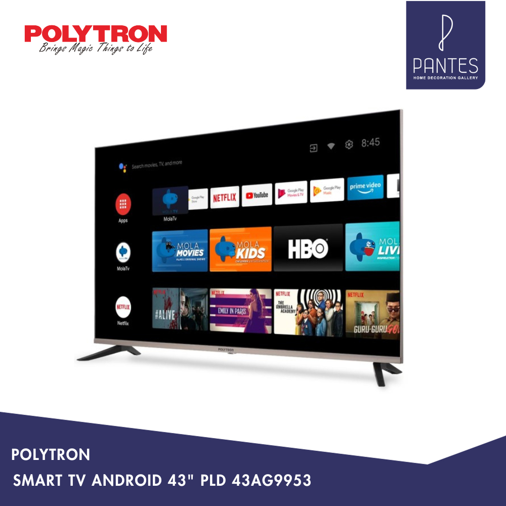 Jual Polytron LED TV 43 Inch Full HD Android TV PLD 43AG9953 E Shopee