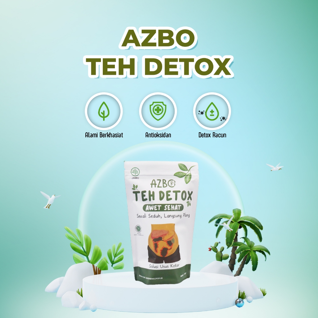 Jual Kalimasada Herbal AZBO Teh Detox Herbal Tea Jamu Alami