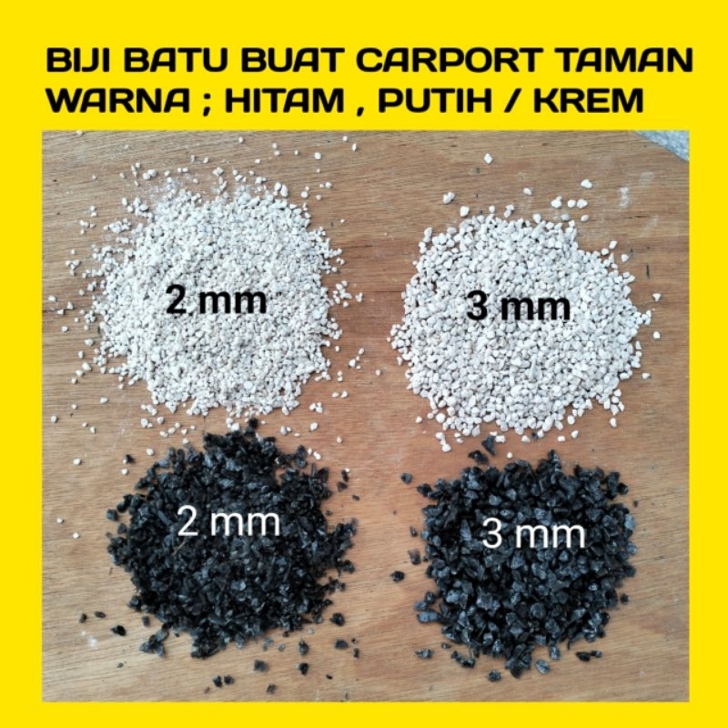 Jual 5 KG Batu Carport Biji Batu Carport Taman Biji Batu Alam