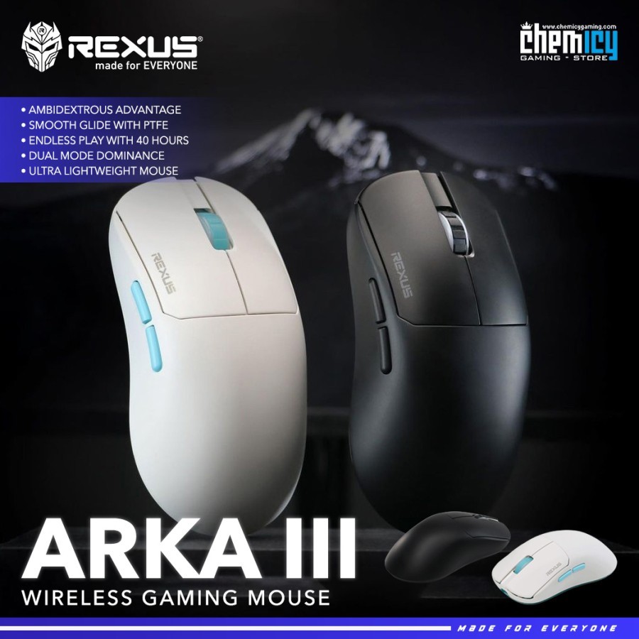 Jual Rexus Arka Iii Arka Rx Wireless Gaming Mouse Shopee