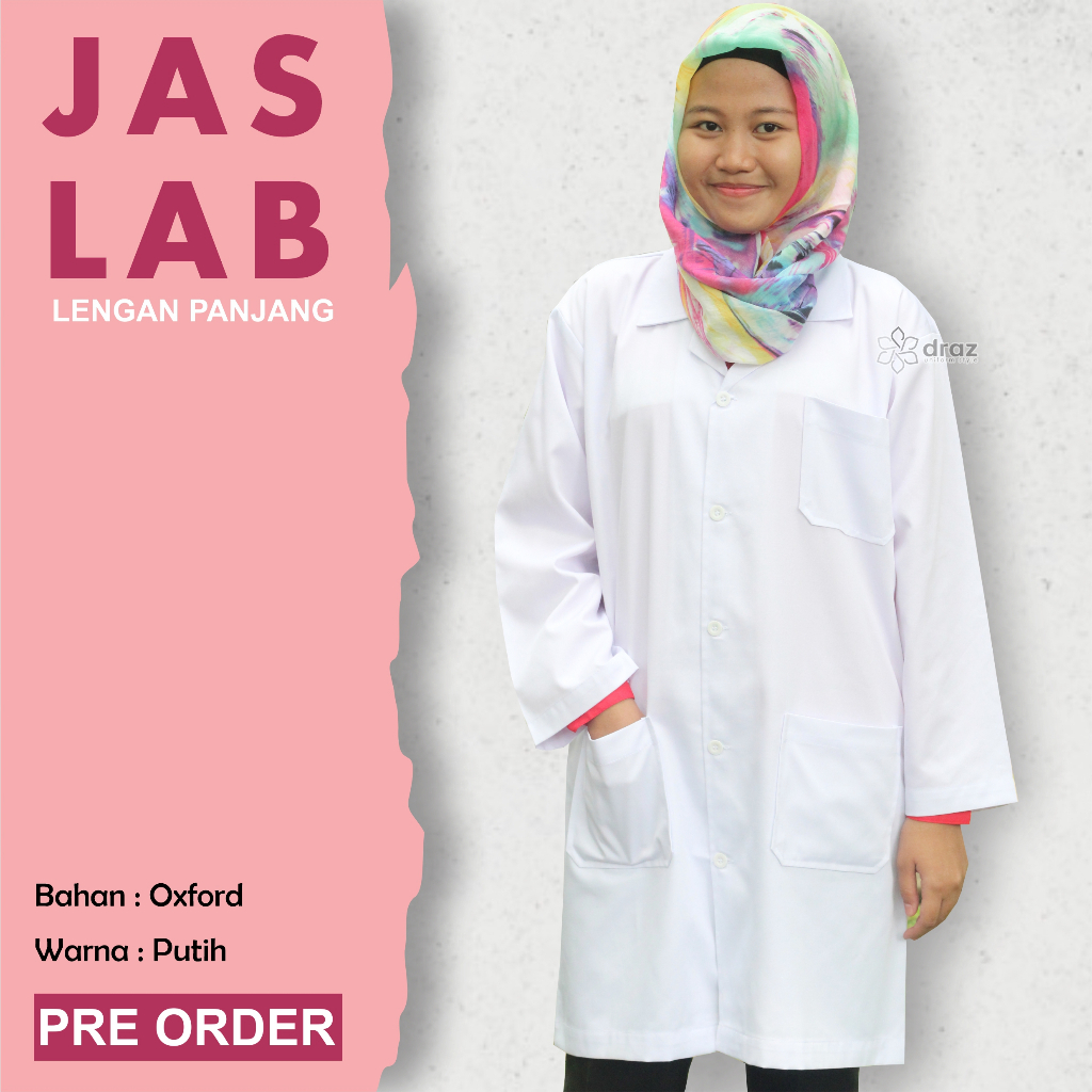 Jual Tokodraz Pre Order Jas Lab Jas Laboratorium Baju Lab Praktek