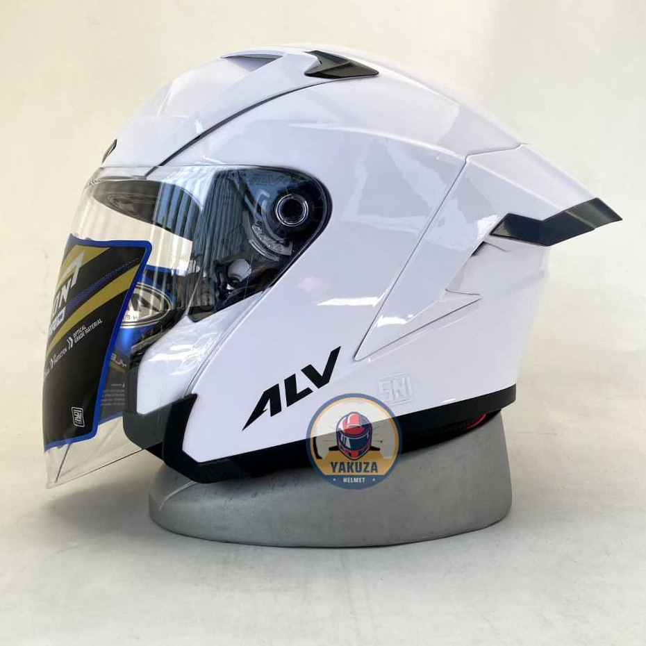 Jual Alv Ultron Pro Helm Half Face Solid Standart Sni Shopee Indonesia