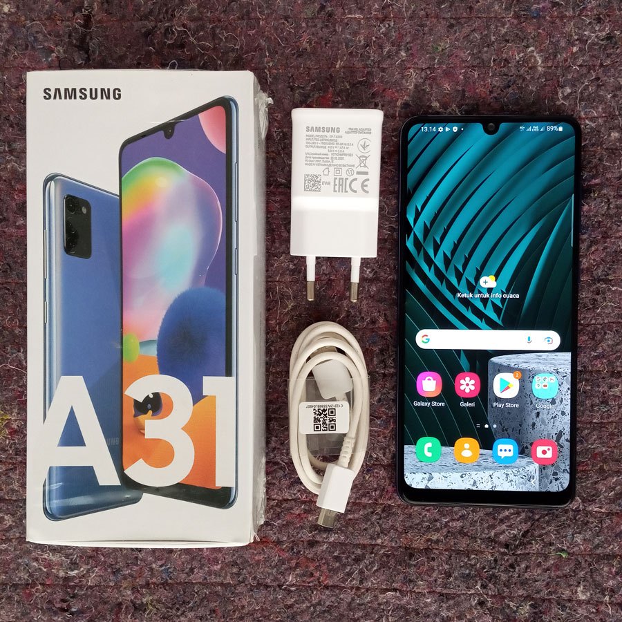 Jual Samsung A31 Ram 6 128gb Normal Fullset Shopee Indonesia