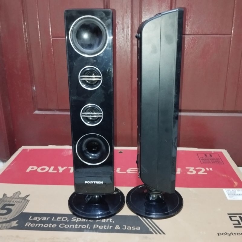 Jual Speaker Pasif Bekas Tv Led Polytron 24 32 Shopee Indonesia