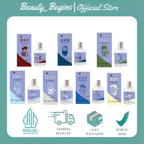 Jual Bb Bpom Parfum Korea Bts Le Labo Ml Premium Parfum Kpop