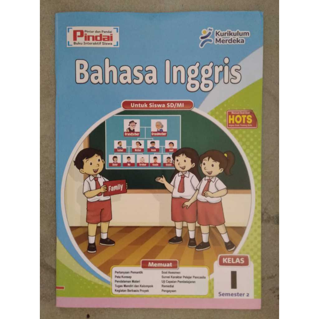 Jual Lks Bahasa Inggris Untuk Kelas Semester Sd Kurikulum Merdeka