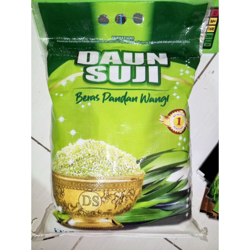 Jual Beras Kemasan Daun Suji Karung Laminasi Isi Bersih Kg Shopee