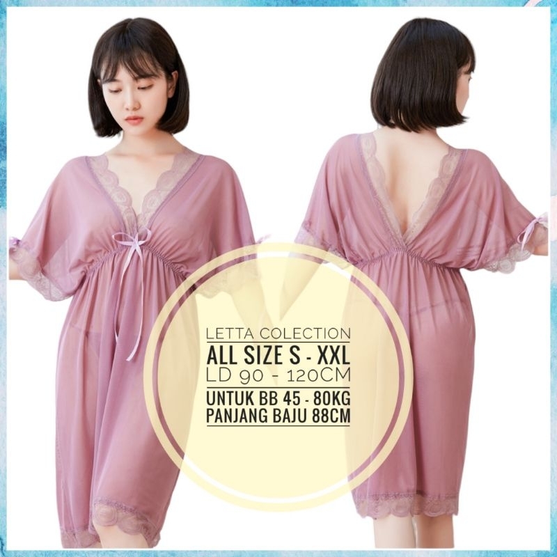 Jual Letta Lingerie Big Size Sexy XL 3XL Lingerie Jumbo Linjeri