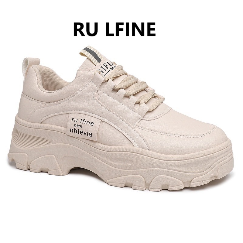 Jual Sepatu Sneakers Korea Wanita Rulfine Sepatu Wanita Sneakers Putih