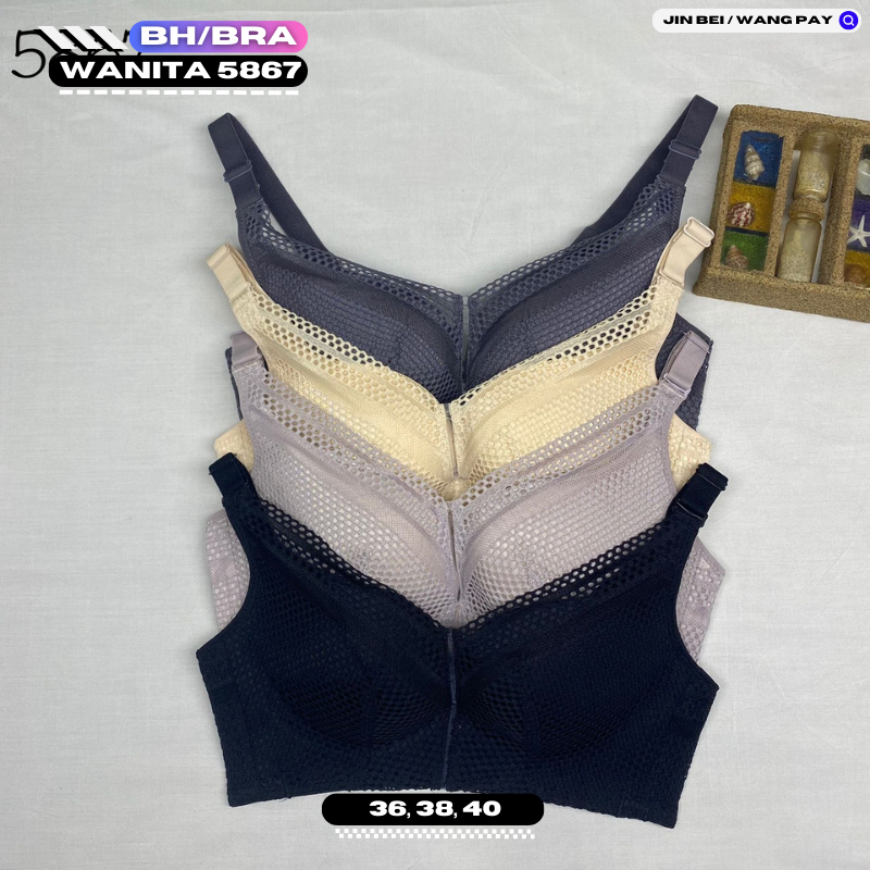 Jual Bra Bh Wanita Tanpa Kawat Terdapat Warna Kait Size