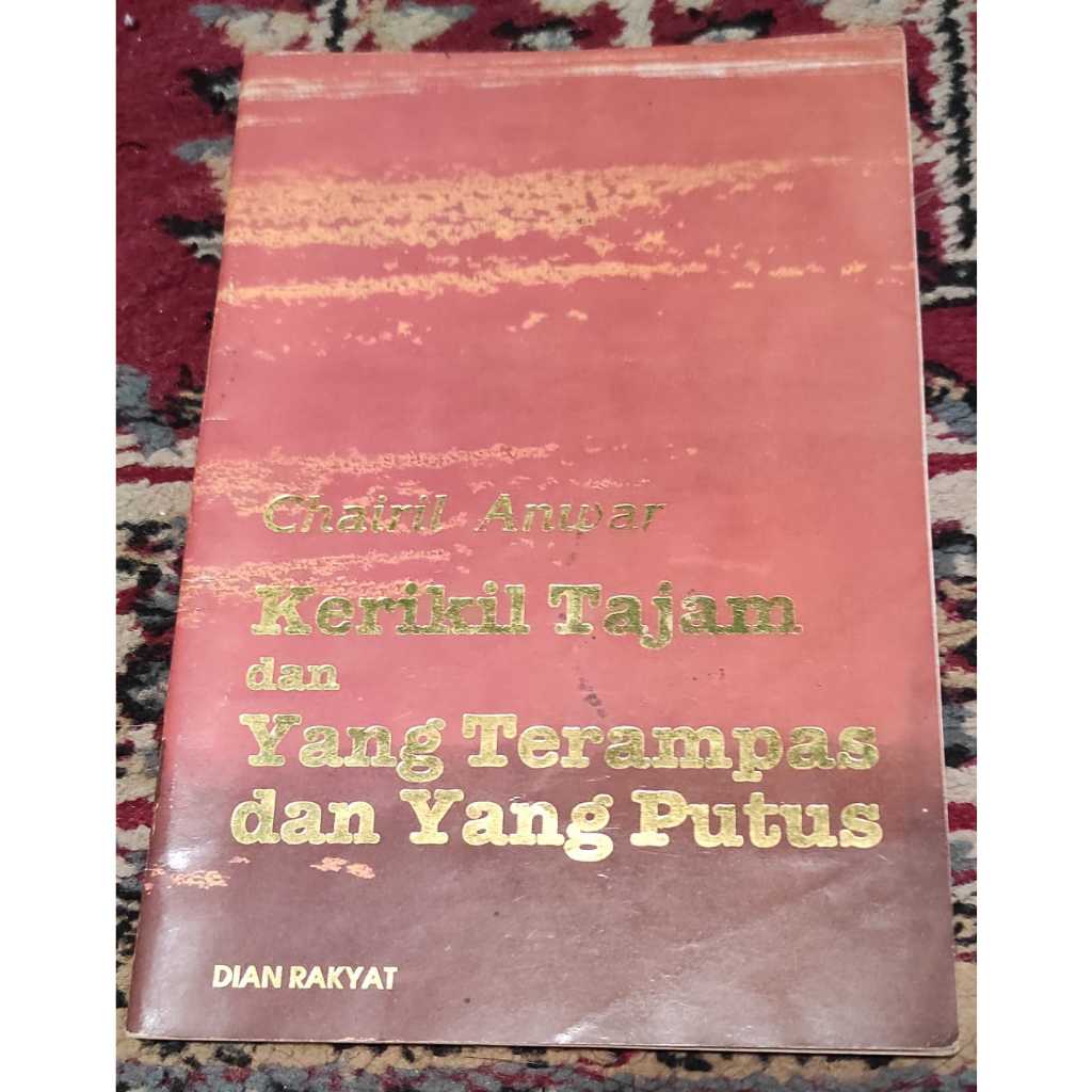 Jual Buku Bekas Kerikil Tajam Dan Yang Terampas Dan Yang Putus Karya