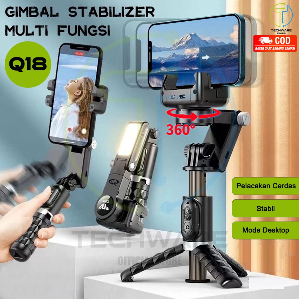 Jual Gimbal Stabilizer Handphone Smart Face Tracking Tnw Q Gimbal Hp