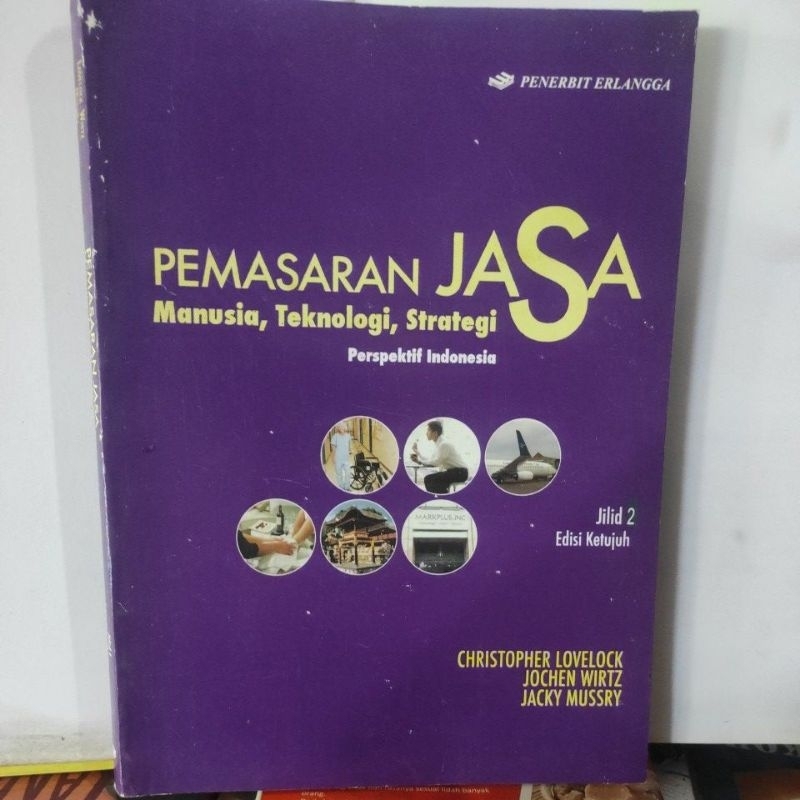 Jual Buku Pemasaran Jasa Manusia Teknologi Strategi Perspektif