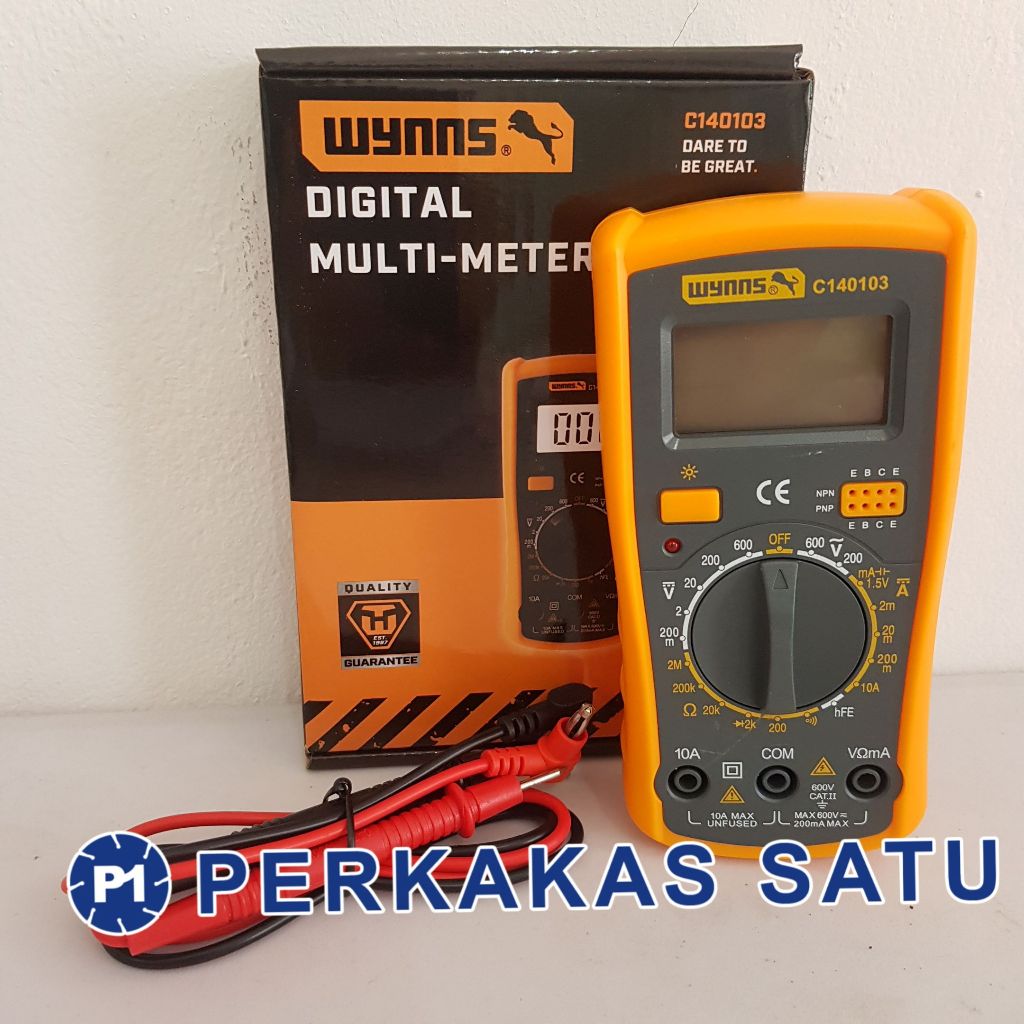 Jual Digital Multimeter Wynns C Multitester Multi Tester Avometer