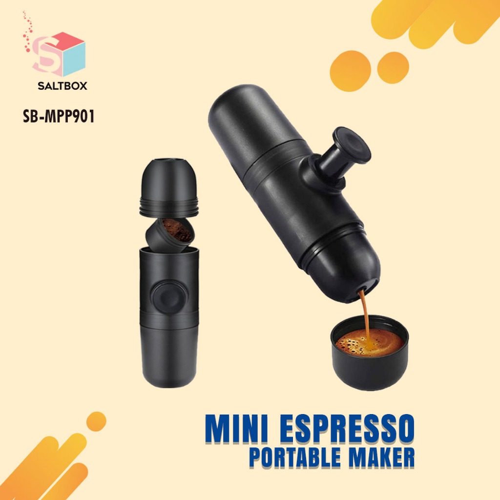 Jual Mesin Pembuat Kopi Espresso Mini Manual Portable Manual Coffee