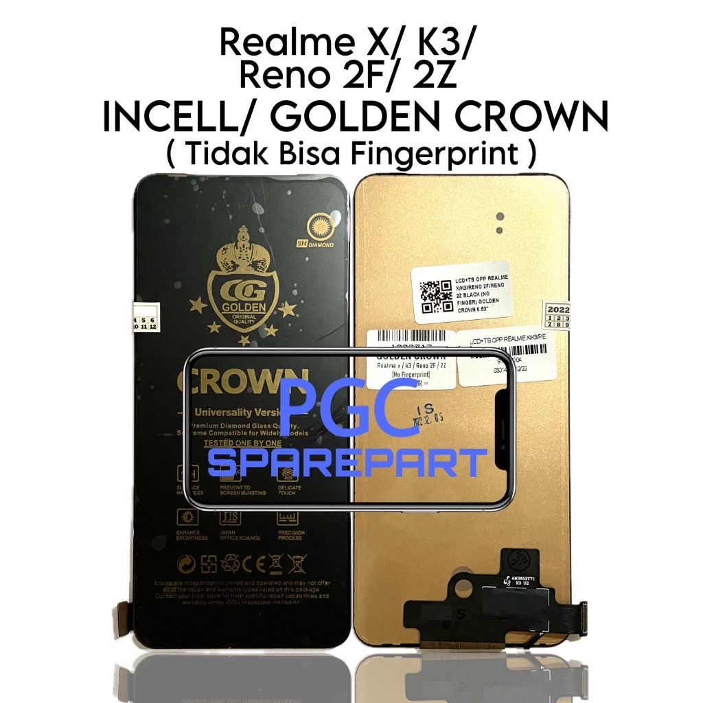 Jual INCELL LCD Touchscreen Fullset Oppo K3 Reno 2F Reno2 F