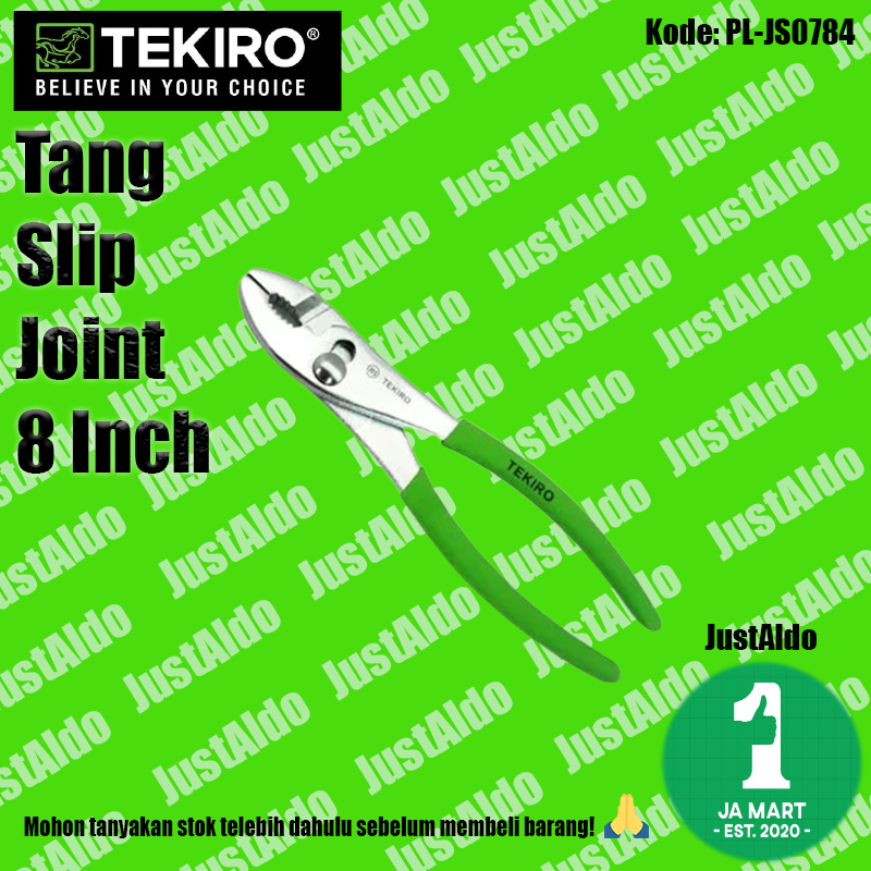 Jual Tang Slip Joint Inch Tekiro Shopee Indonesia