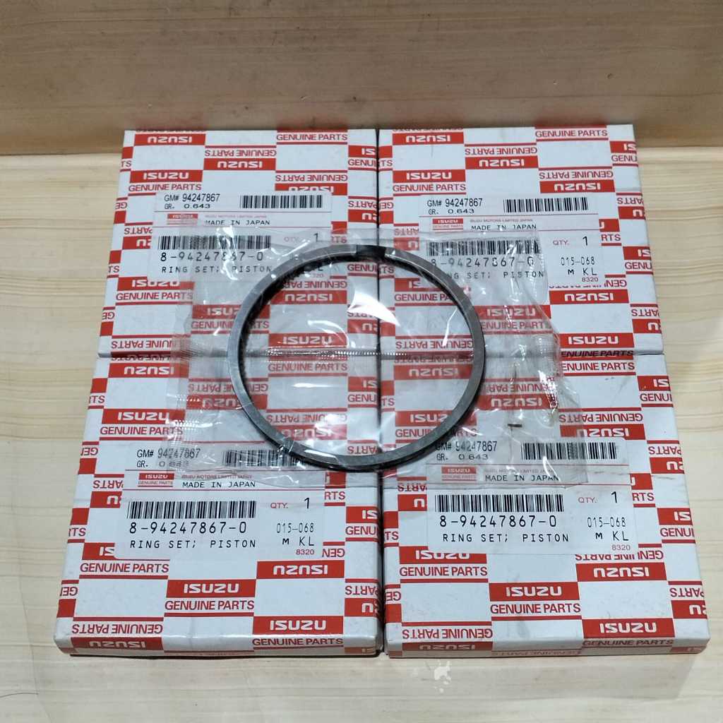 Jual RING SET PISTON CHROME RING SEHER ISUZU ELF NKR NLR NHR 55 PANTHER