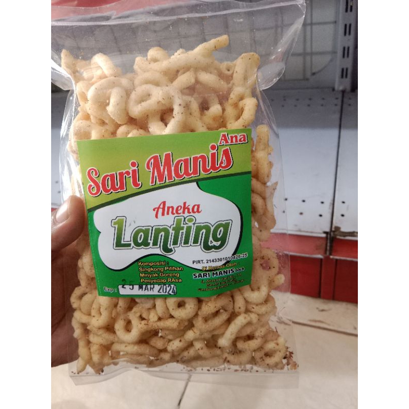 Jual Lanting Singkong Bumbu Bawang G Shopee Indonesia