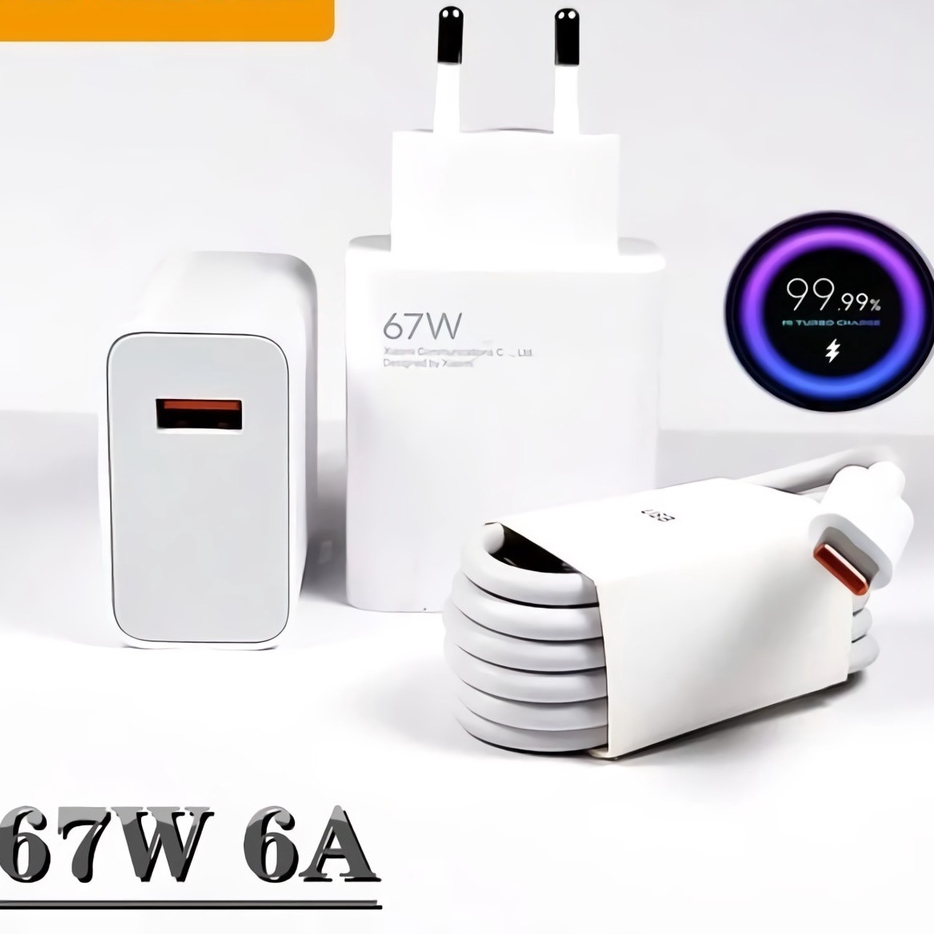 Jual Charger Casan Xiaomi W Turbo Charging Type C Original