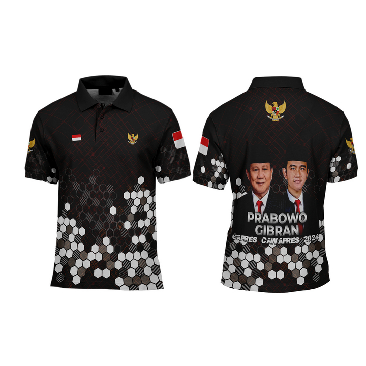 Jual Tshirt Kaos Jersey Capres Dan Cawapres Prabowo Dan Gibran 2024