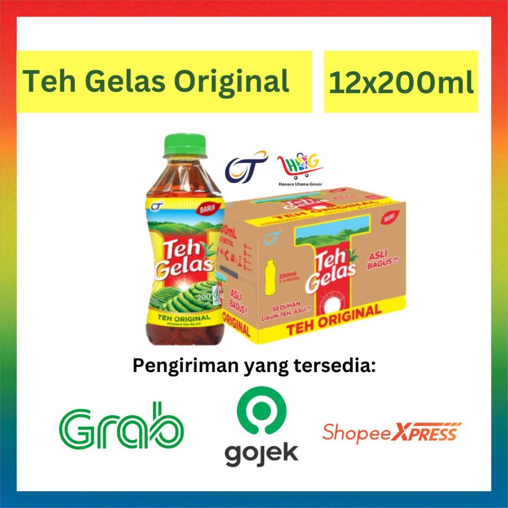 Jual Teh Gelas PET 12 X 200ML 1 BOX Shopee Indonesia