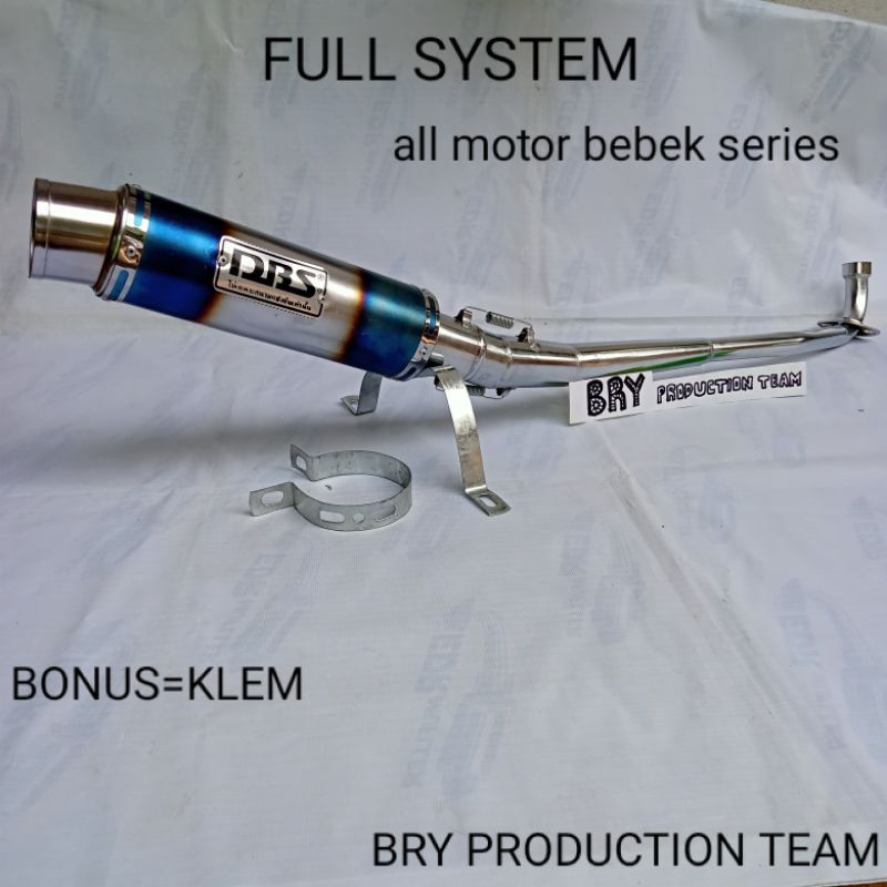 Jual Knalpot Racing Dbs Full Bass Supra X Jupiter Supra X Smas