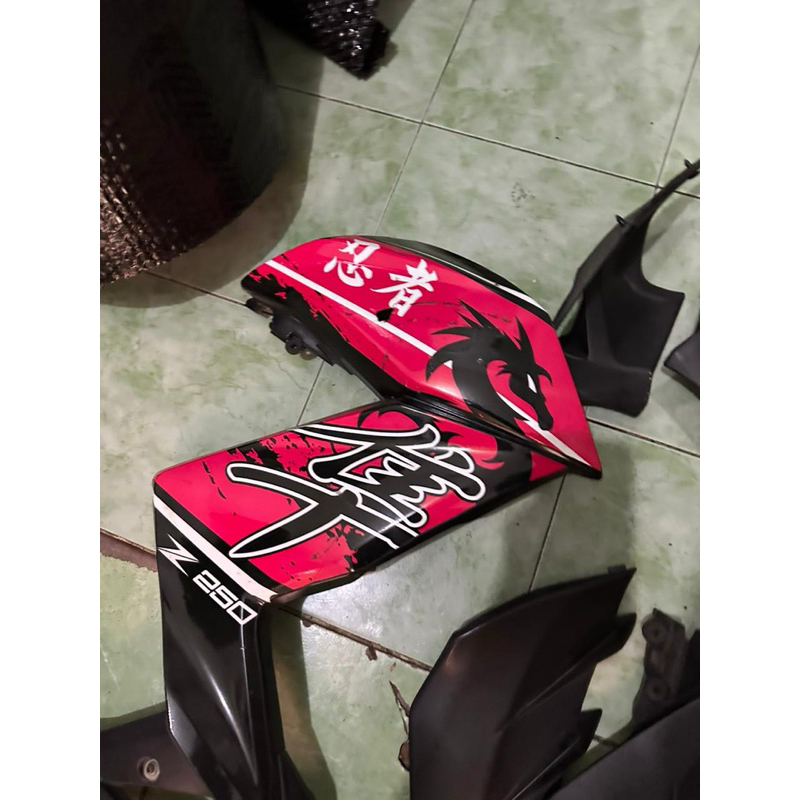 Jual Fairing Body Kanan Kiri Ninja Z Fi Ori Copotan Mohon