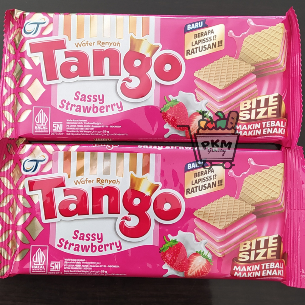 Jual Wafer Tango Strawberry Gr Pack Isi Pcs Shopee Indonesia