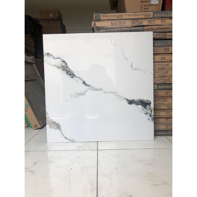 Jual Granit Arna Glaze Polished Savina White Eleena White Nala Grey