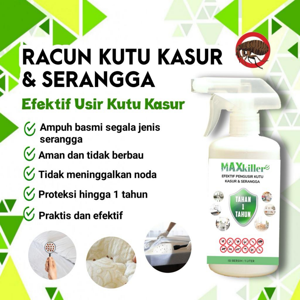 Jual Pembasmi Kutu Busuk Kutu Kasur Obat Racun Pengusir Tungau Dan