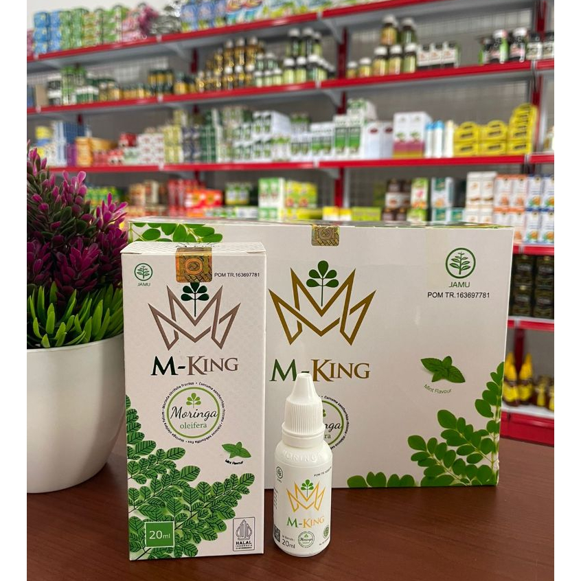 Jual Jamu Tetes Herbal Moringa King M King Original Shopee Indonesia