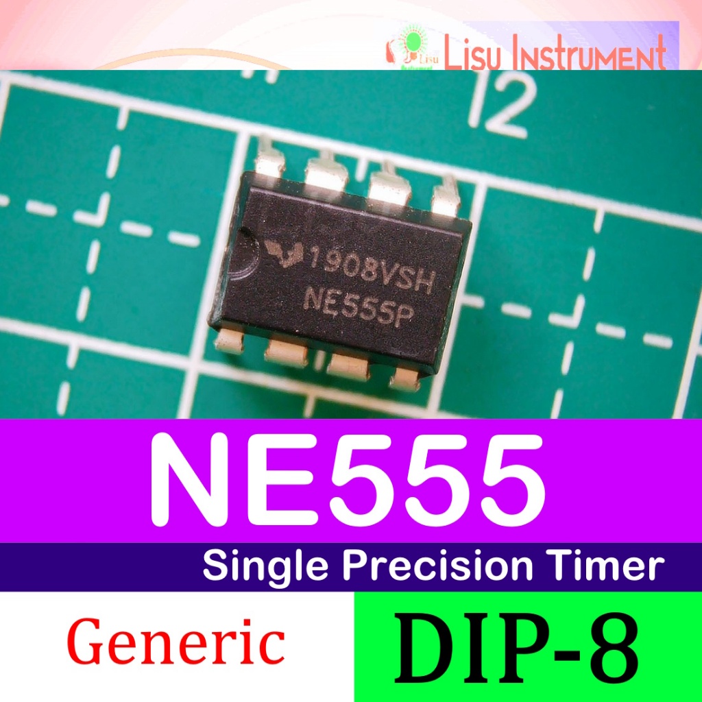 Jual NE555 NE555P Single Precision Timer DIP 8 Shopee Indonesia