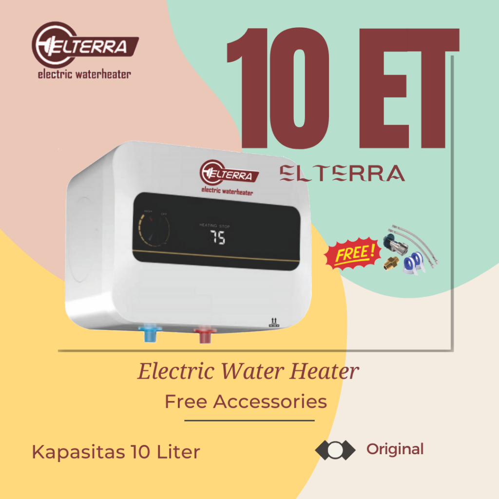 Jual Pemanas Air Kamar Mandi Listrik Elterra Bukan ARISTON Kemasan 10