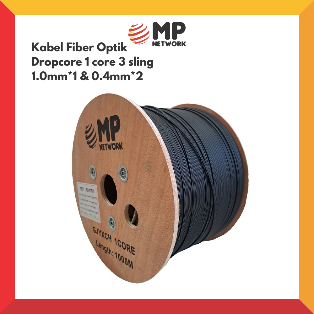 Jual Kabel Fiber Optic Dropcore Core Sling Mp Network Shopee