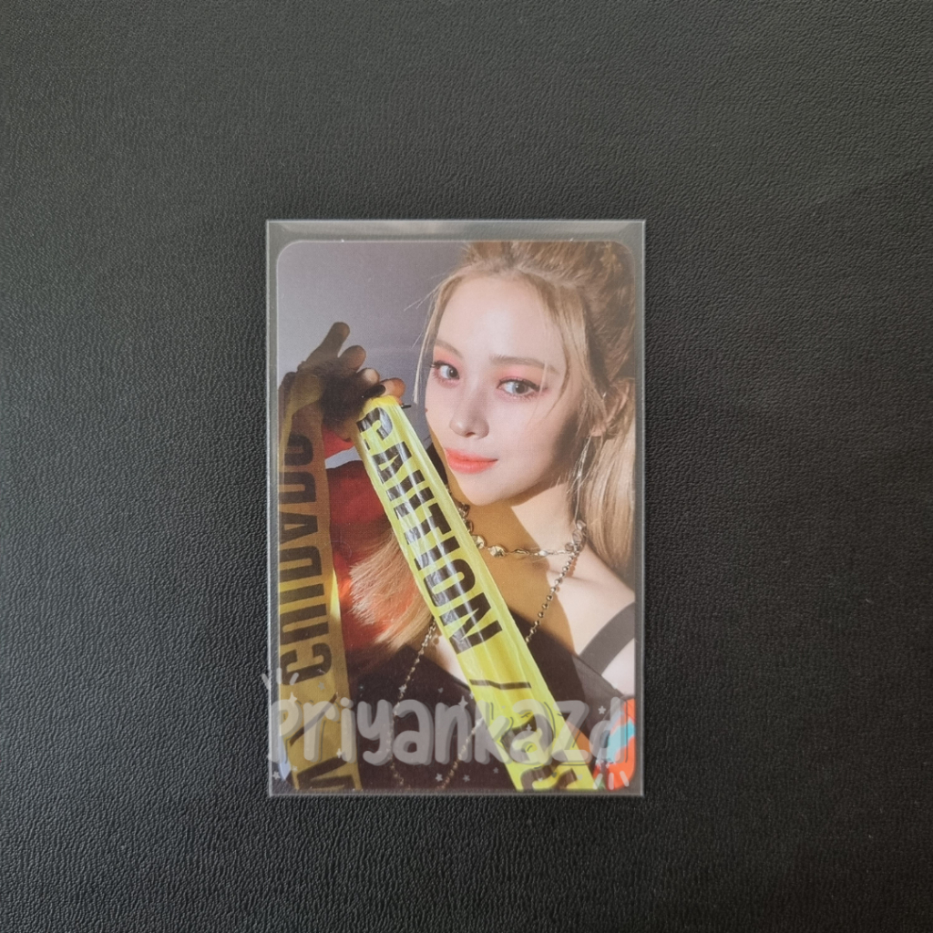 Jual Itzy Ryujin Photocard Pc Icy Wannabe Not Shy Guess Who Crazy In