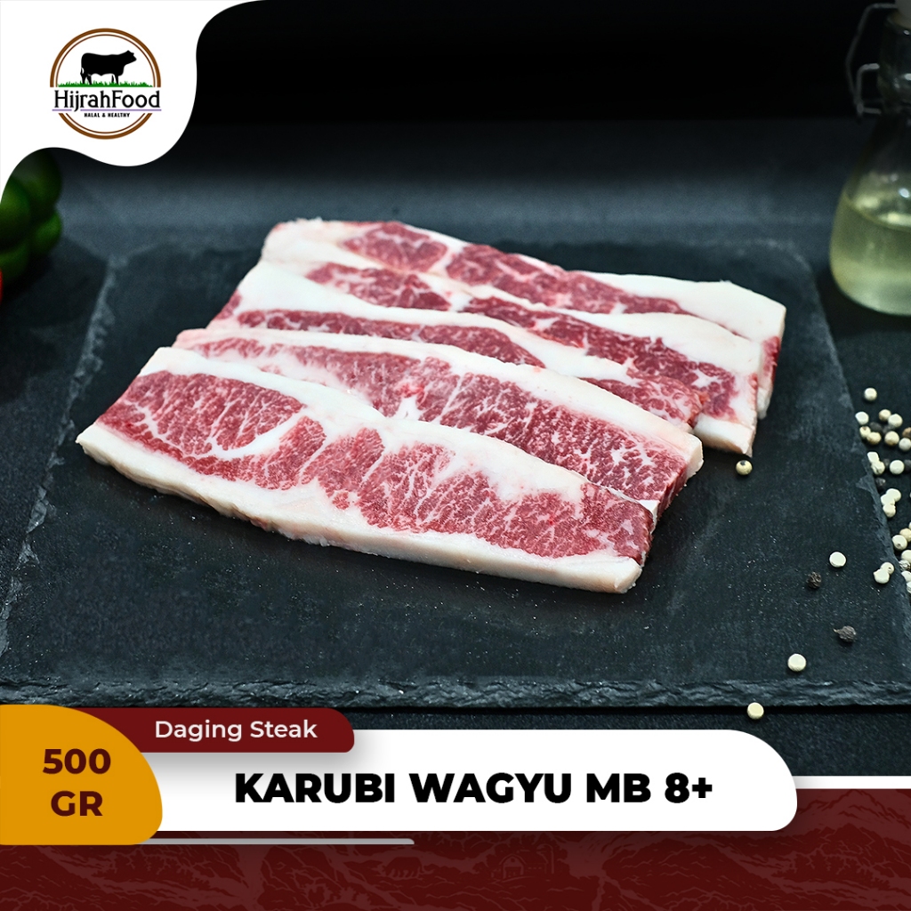 Jual Beef Wagyu Karubi MB 8 9 AUS Wagyu Karubi Plate Shopee Indonesia