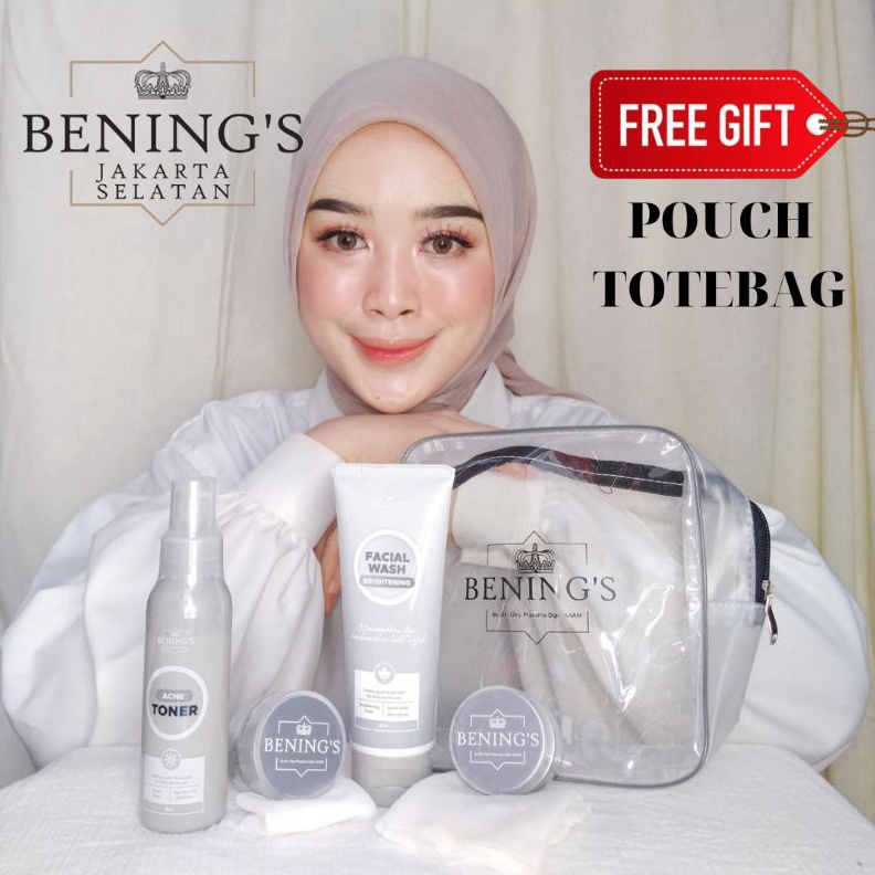 Jual Terbaik Benings Skincare Dr Oky Pratama Paket Exlusive Brightening