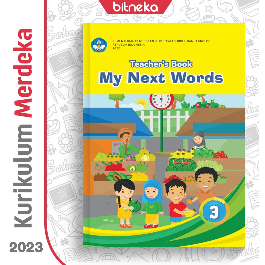 Jual Buku Panduan Guru Bahasa Inggris My Next Words SD MI Kelas 3