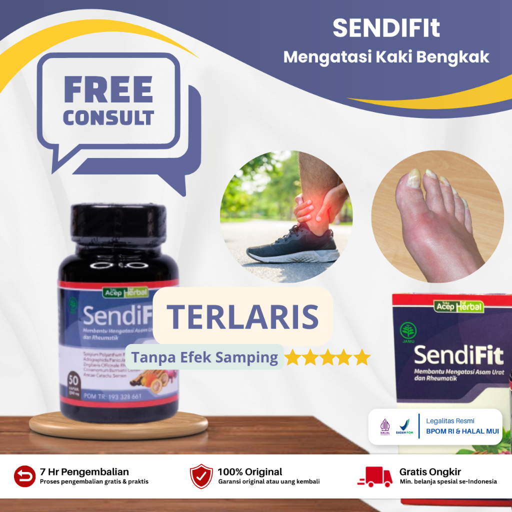 Jual Sendifit Obat Kaki Bengkak Obat Kaki Kesemutan Obat Kaki