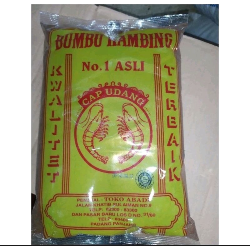 Jual Bumbu Kambing Cap Udang Kg Shopee Indonesia