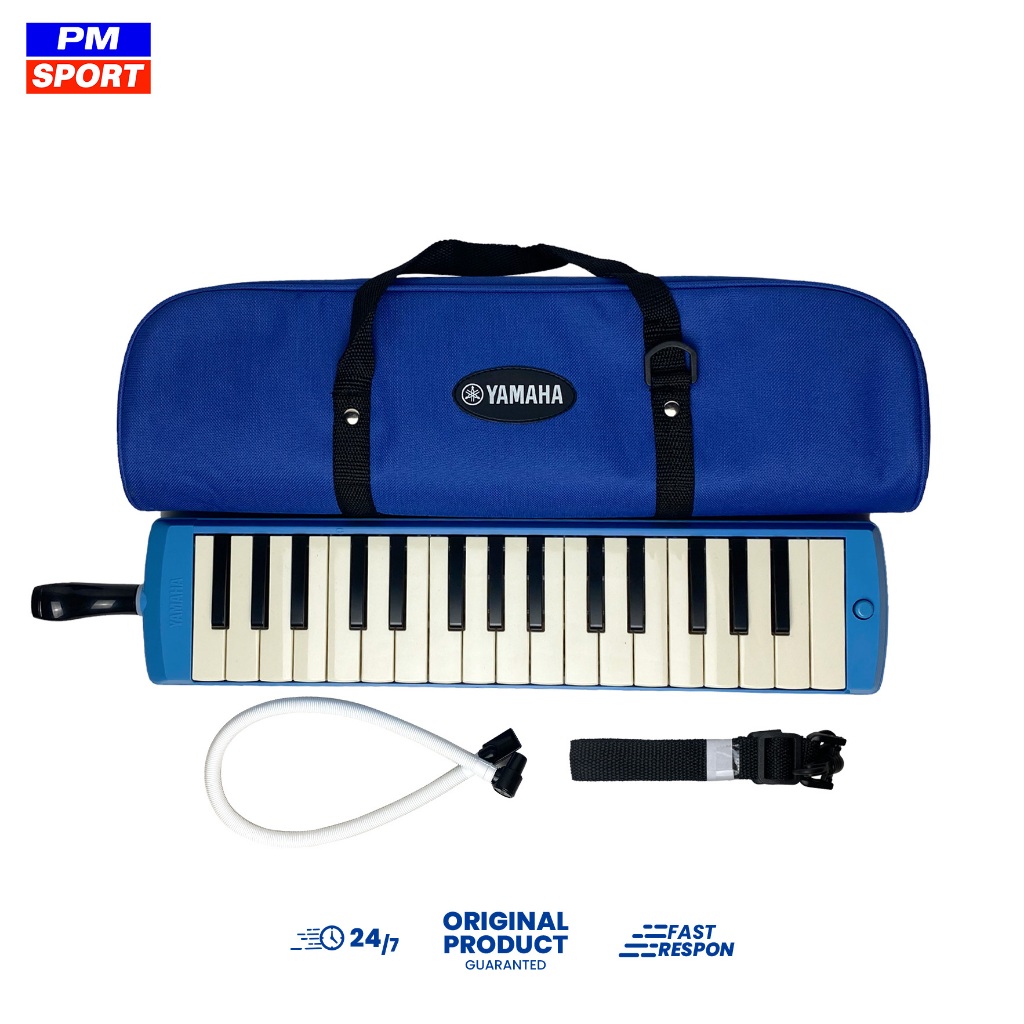 Jual Pianika Yamaha Pianica Original Alat Musik Tiup Plus Tas Biru