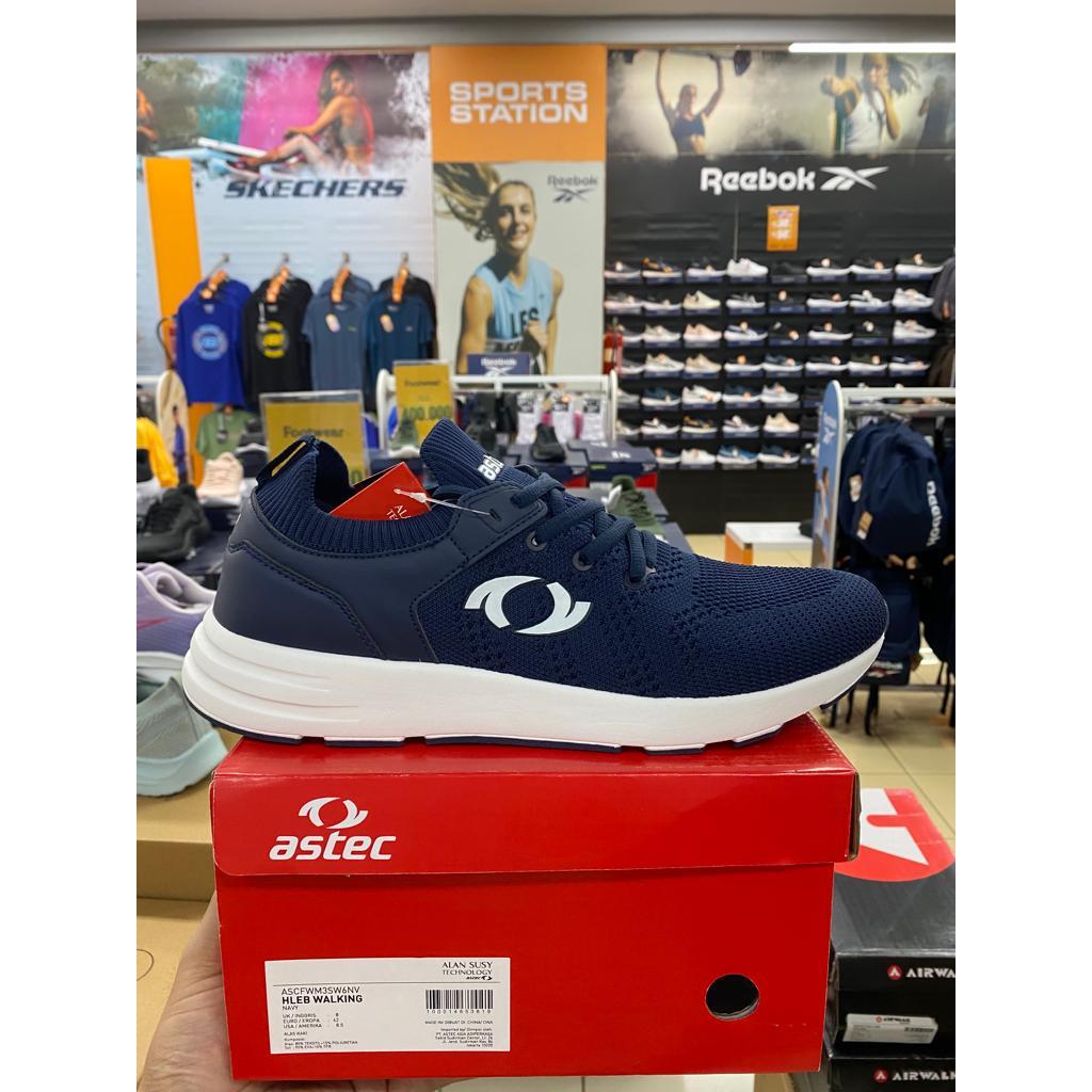 Jual Astec Hleb Walking Navy Men S Shoes Original Shopee Indonesia