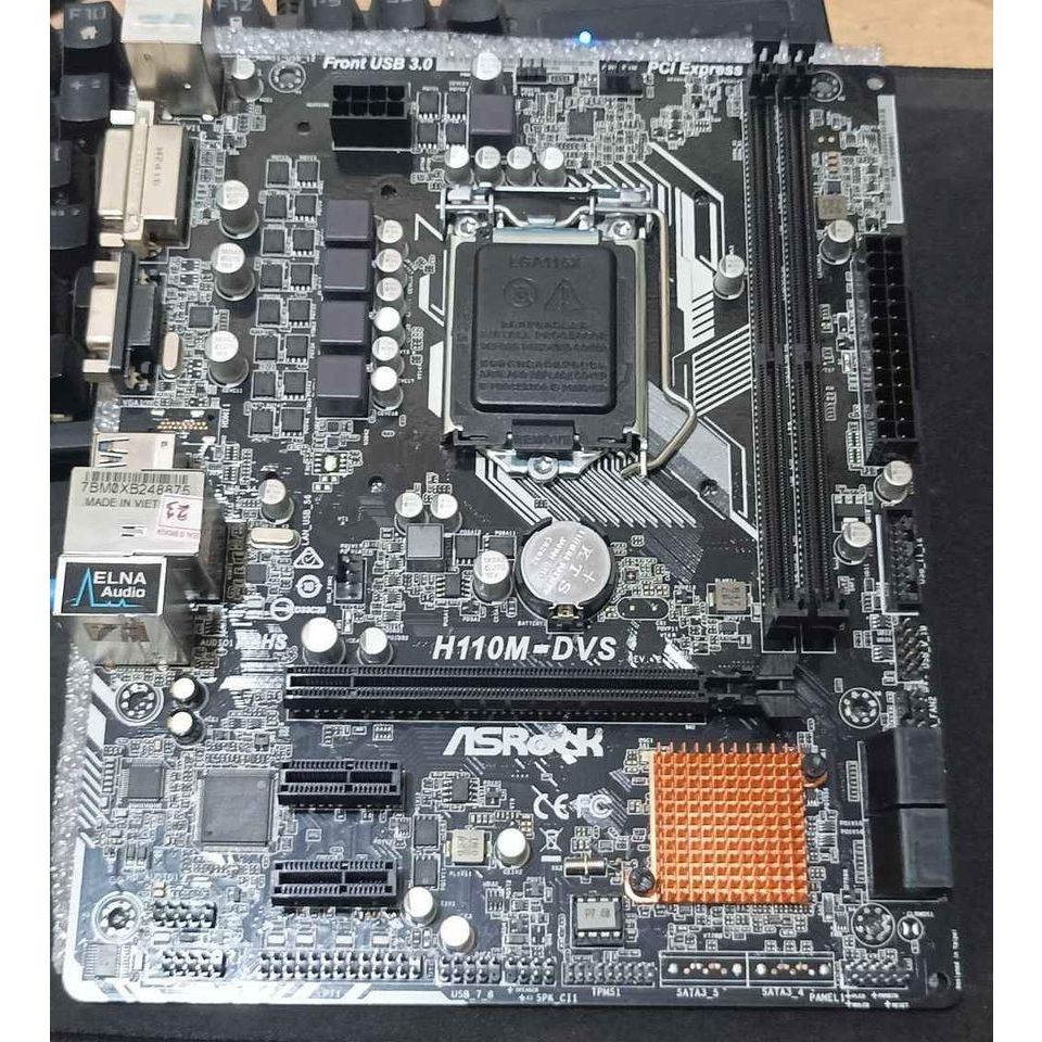 Jual Motherboard Asrock H M Hdv Mulus Terawat Shopee Indonesia