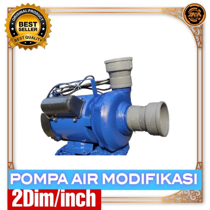 Jual Pompa Air Modifikasi Alkon Cor Aluminium Inch Watt Hemat