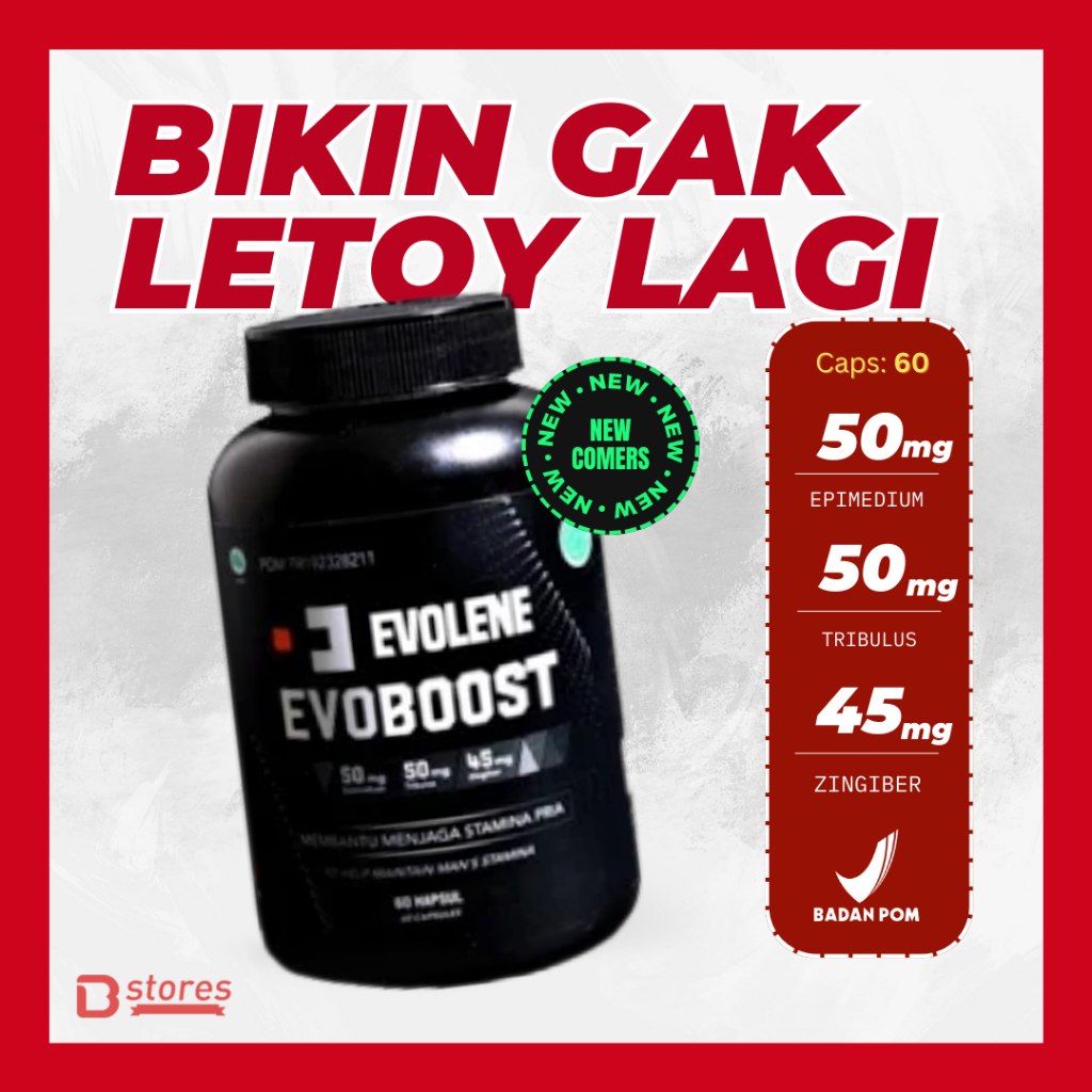 Jual Evolene Evoboost Testosterone Booster Caps Bstores Shopee